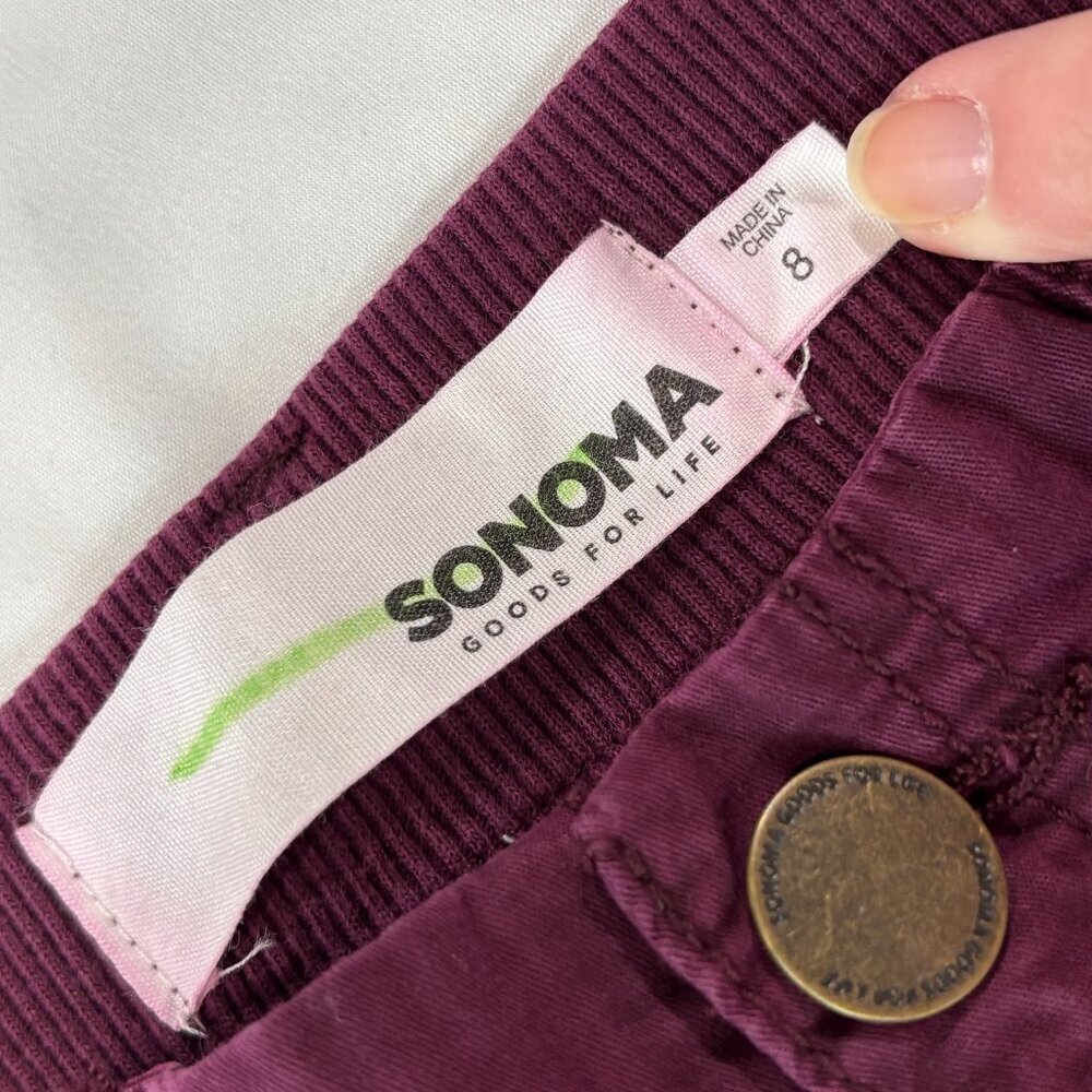 Sonoma Goods For Life Size 8 Cargo Pants Women - Picture 5 of 6